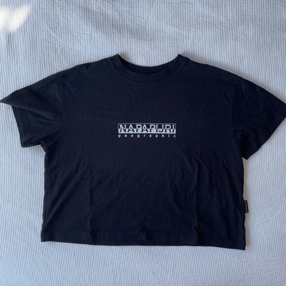 Napapijri Box Short Sleeve T-shirt Crop - Picture 5 of 7